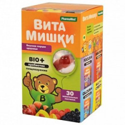 Витамишки Био+ Пребиотик пастилки жевательные 30 шт. (БАД) Витамишки Био+ Пребиотик пастилки жевательные 30 шт. (БАД)