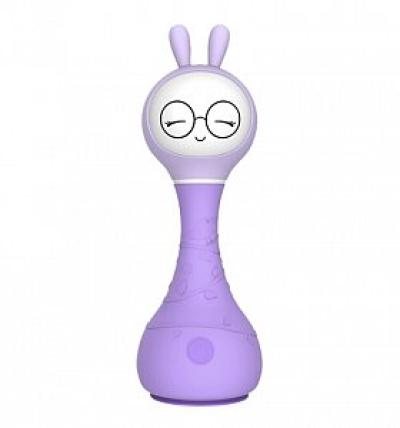 Alilo 60906 музыкальная игрушка умный зайка ,фиолетовый