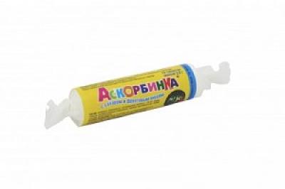 Аскорбинка с сахаром таблетки 2,9 г 10 шт. крутка Арбуз ЭкоФарм