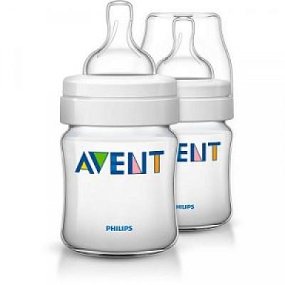 Avent SCF690/27 Бутылочка Natural для кормления 125 мл c 0 мес. 2 шт.