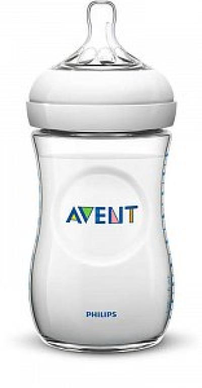 Avent SCF693/17 Бутылочка Natural для кормления 260 мл c 1 мес.