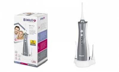 B.Well Ирригатор WI-912 портативный 5 насадок в комплекте