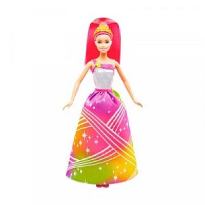 Barbie Кукла Dreamtopia Радужная принцесса с волшебными волосами DPP90