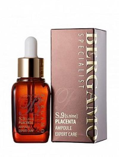 Bergamo S9 Сыворотка ампульная с экстрактом плаценты Specialist S.Nine Placenta Ampoule Expert Care 30 мл