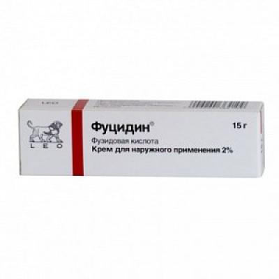 Фуцидин крем для наружного применения 2% туба 15 г