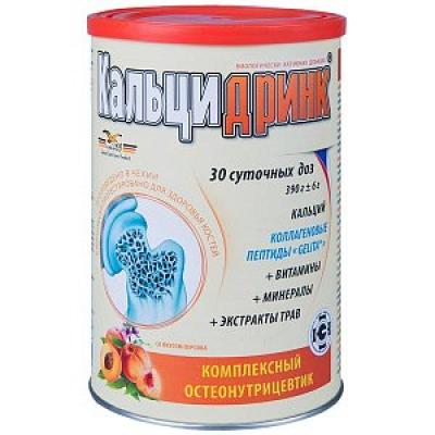 Кальцидринк 390 г порошок Персик (БАД)
