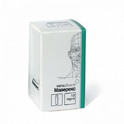 Маверекс концентрат для приготовления раствора для инфузий 10 мг/мл 1 мл флакон 1 шт.